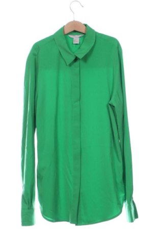 Γυναικείο πουκάμισο H&M, Μέγεθος XS, Χρώμα Πράσινο, Τιμή 6,00 €, #137582517