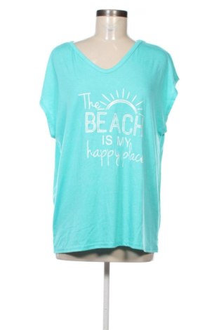 Tricou de femei Unbranded, Mărime XL, Culoare Albastru, Preț 65,99 Lei, #137536336