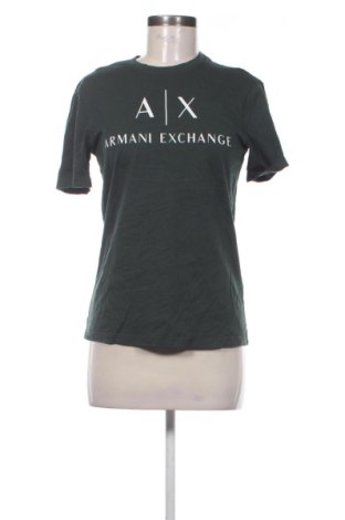 Дамска тениска Armani Exchange, Размер S, Цвят Зелен, Цена 41,41 €, #137541425