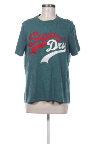Дамска тениска Superdry, Размер L, Цвят Зелен, Цена 9,71 €, #137543711