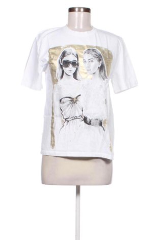 Дамска тениска Zara, Размер S, Цвят Бял, Цена 9,91 €, #137558736