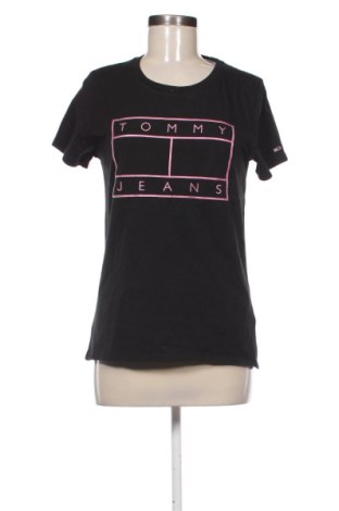 Damen T-Shirt Tommy Jeans, Größe M, Farbe Schwarz, Preis 22,67 €, #137567634