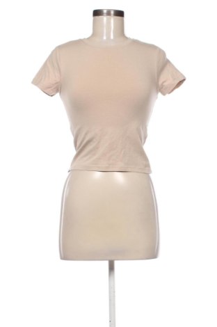 Tricou de femei Sinsay, Mărime S, Culoare Ecru, Preț 47,24 Lei, #137569965
