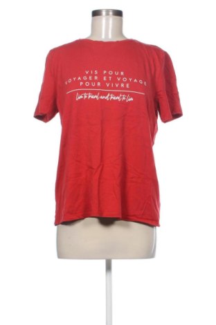 Γυναικείο t-shirt LCW, Μέγεθος L, Χρώμα Κόκκινο, Τιμή 9,00 €, #137571917