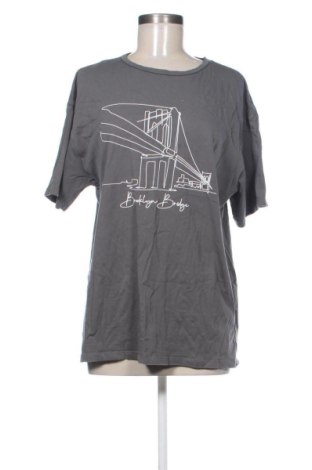 Γυναικείο t-shirt LCW, Μέγεθος L, Χρώμα Γκρί, Τιμή 9,00 €, #137572082