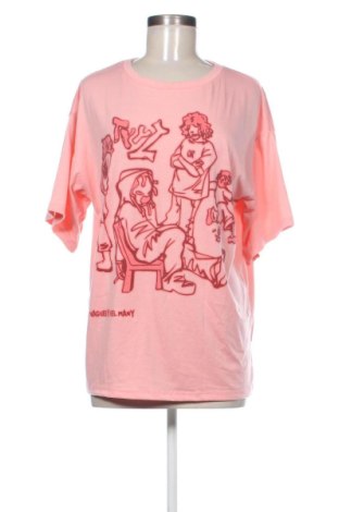 Дамска тениска SHEIN, Размер XL, Цвят Розов, Цена 11,24 €, #137575269