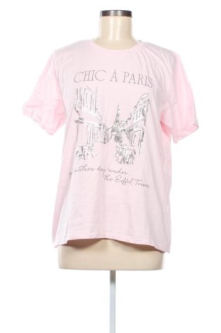 Damski T-shirt Amisu, Rozmiar L, Kolor Różowy, Cena 38,10 zł, #137575319