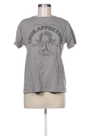 Tricou de femei Pull&Bear, Mărime S, Culoare Gri, Preț 41,99 Lei, #137579366