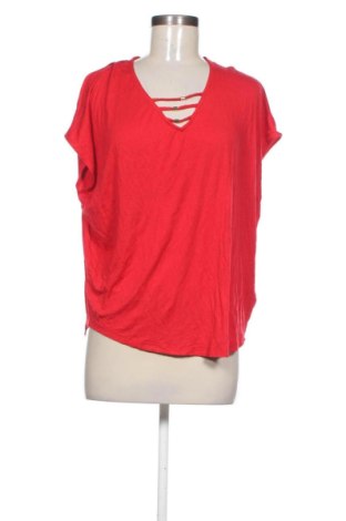 Damski T-shirt F&F, Rozmiar XL, Kolor Czerwony, Cena 33,87 zł, #137580468