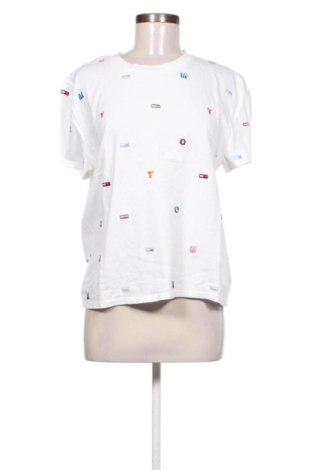 Tricou de femei Tommy Jeans, Mărime M, Culoare Alb, Preț 120,73 Lei, #137581511