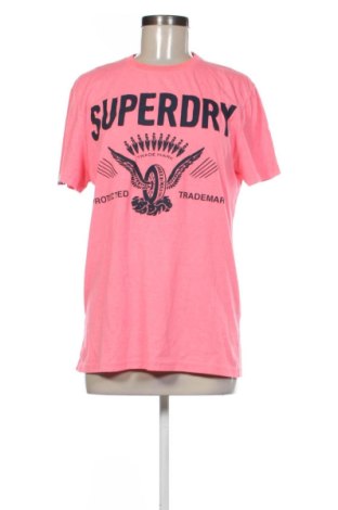 Дамска тениска Superdry, Размер L, Цвят Розов, Цена 9,71 €, #137588465