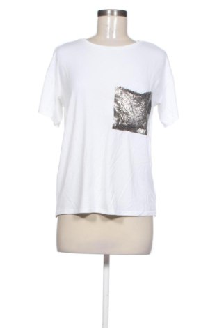 Tricou de femei Zara, Mărime S, Culoare Alb, Preț 76,48 Lei, #137588627