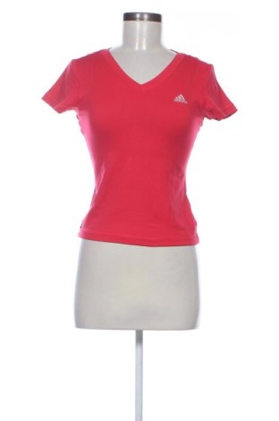 Damen T-Shirt Adidas, Größe S, Farbe Rosa, Preis 16,32 €, #137592692