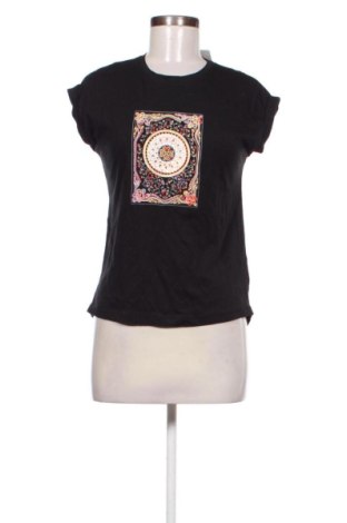 Γυναικείο t-shirt Reserved, Μέγεθος XS, Χρώμα Μαύρο, Τιμή 7,56 €, #137603654