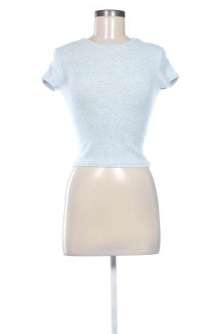 Tricou de femei Bershka, Mărime S, Culoare Albastru, Preț 55,99 Lei, #137535366
