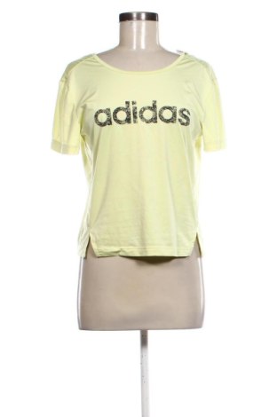 Tricou de femei Adidas, Mărime M, Culoare Galben, Preț 104,00 Lei, #137559685
