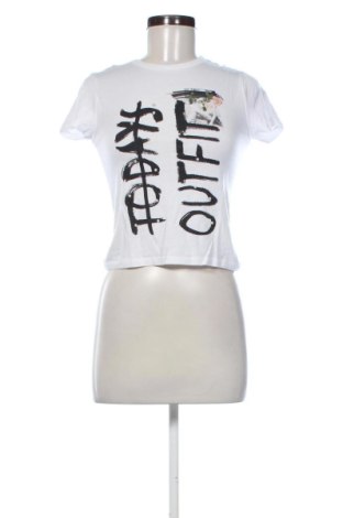 Damski T-shirt Tally Weijl, Rozmiar XXS, Kolor Biały, Cena 28,65 zł, #137560253