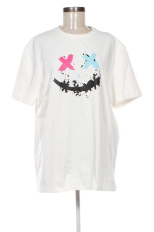Damski T-shirt SHEIN, Rozmiar XXL, Kolor Biały, Cena 50,80 zł, #137577697