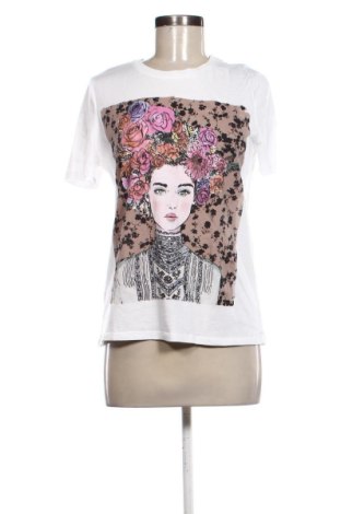 Γυναικείο t-shirt Zara, Μέγεθος S, Χρώμα Πολύχρωμο, Τιμή 9,00 €, #137578880