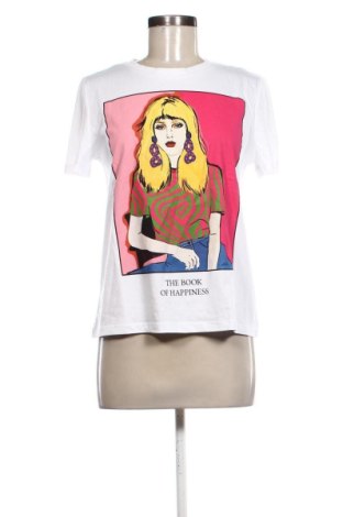 Γυναικείο t-shirt Zara, Μέγεθος S, Χρώμα Πολύχρωμο, Τιμή 14,57 €, #137579098