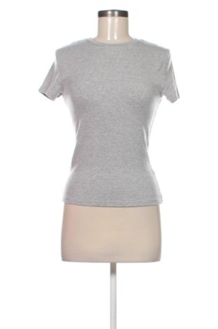 Damski T-shirt Bershka, Rozmiar L, Kolor Szary, Cena 38,10 zł, #137581653
