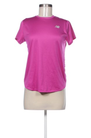 Γυναικείο t-shirt New Balance, Μέγεθος S, Χρώμα Ρόζ , Τιμή 14,00 €, #137589559