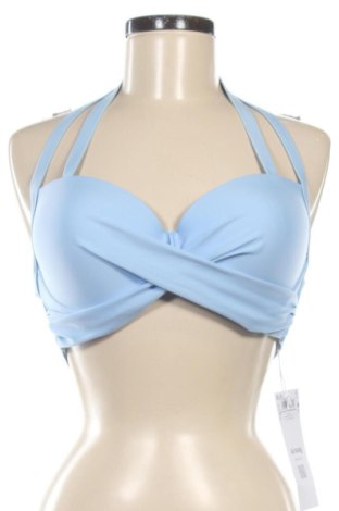 Costum de baie de damă Sinsay, Mărime L, Culoare Albastru, Preț 73,49 Lei, #137582142