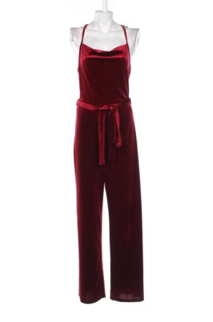 Salopetă lungă de damă SHEIN, Mărime L, Culoare Roșu, Preț 82,65 Lei, #137543644