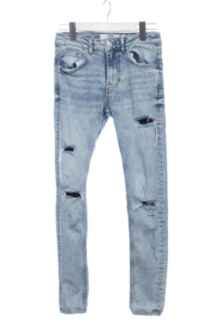 Дамски дънки Bershka, Размер S, Цвят Син, Цена 10,00 €, #137518613