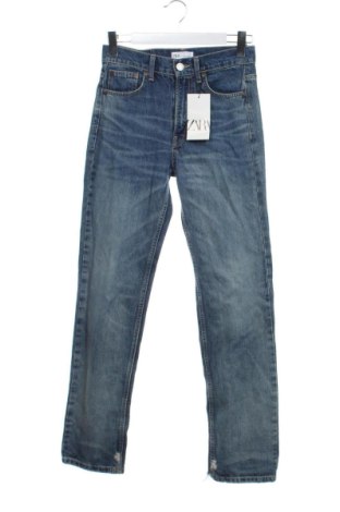 Dámske džínsy  Zara, Veľkosť M, Farba Modrá, Cena  37,40 €, #137535078