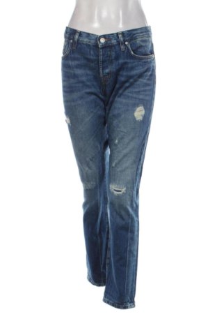Дамски дънки Zara, Размер L, Цвят Син, Цена 15,59 €, #137541852