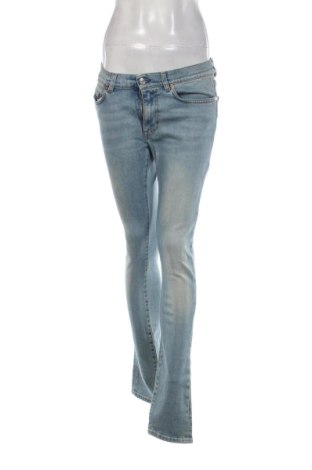 Blugi de femei Acne Studios, Mărime M, Culoare Albastru, Preț 170,38 Lei, #137544169