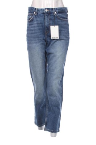 Dámské džíny  Bershka, Velikost M, Barva Modrá, Cena  672,00 Kč, #137547958