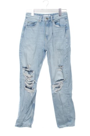 Blugi de femei Sinsay, Mărime XS, Culoare Albastru, Preț 65,77 Lei, #137552700