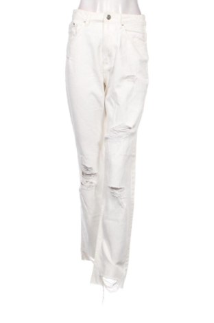 Blugi de femei Sinsay, Mărime S, Culoare Ecru, Preț 76,00 Lei, #137559423