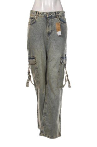 Blugi de femei Terranova, Mărime M, Culoare Albastru, Preț 102,00 Lei, #137561332