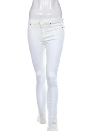 Damskie jeansy 7 For All Mankind, Rozmiar M, Kolor ecru, Cena 171,79 zł, #137566263
