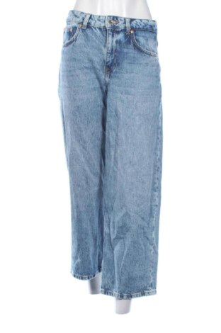 Blugi de femei Pull&Bear, Mărime S, Culoare Albastru, Preț 95,99 Lei, #137576596