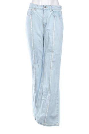 Blugi de femei NA-KD, Mărime S, Culoare Albastru, Preț 83,99 Lei, #137579704