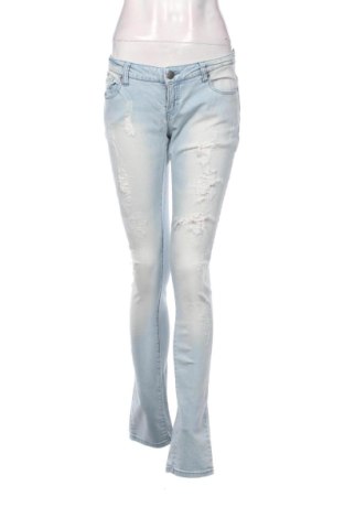 Blugi de femei ONLY, Mărime L, Culoare Albastru, Preț 57,74 Lei, #137582848