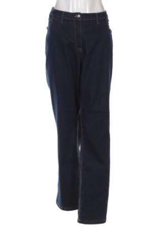 Dámske džínsy  John Baner, Veľkosť XXL, Farba Modrá, Cena  14,00 €, #137584617