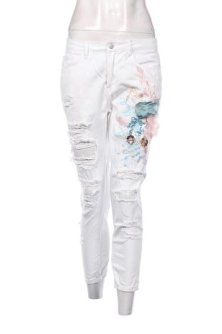 Blugi de femei Unbranded, Mărime M, Culoare Alb, Preț 68,24 Lei, #137585925