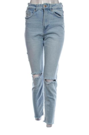 Blugi de femei Stradivarius, Mărime S, Culoare Albastru, Preț 85,00 Lei, #137589066