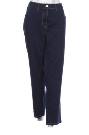Dámské džíny  Bon Prix, Velikost 5XL, Barva Modrá, Cena  370,00 Kč, #137594899