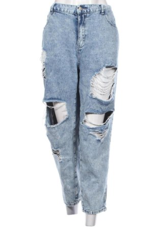 Dámske džínsy  SHEIN, Veľkosť XXL, Farba Modrá, Cena  17,00 €, #137601169