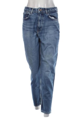 Blugi de femei Zara, Mărime M, Culoare Albastru, Preț 78,74 Lei, #137554799