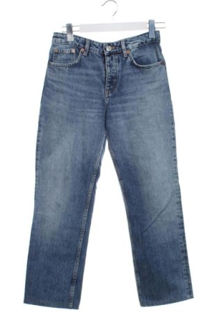 Blugi de femei Zara, Mărime S, Culoare Albastru, Preț 70,00 Lei, #137564133