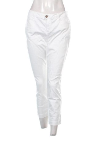 Pantaloni de velvet de femei Street One, Mărime XL, Culoare Alb, Preț 53,31 Lei, #137547364
