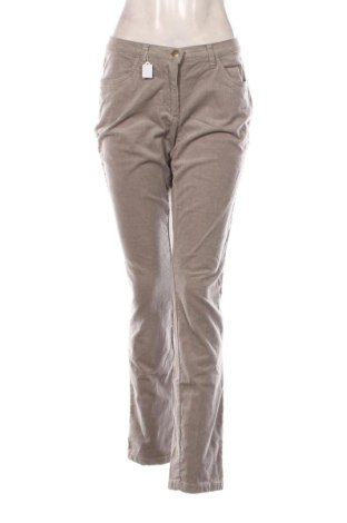 Pantaloni de velvet de femei Bpc Bonprix Collection, Mărime M, Culoare Bej, Preț 39,52 Lei, #137555109