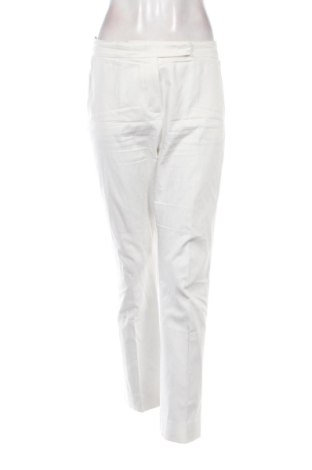 Pantaloni de velvet de femei Max Mara, Mărime L, Culoare Alb, Preț 446,17 Lei, #137560916